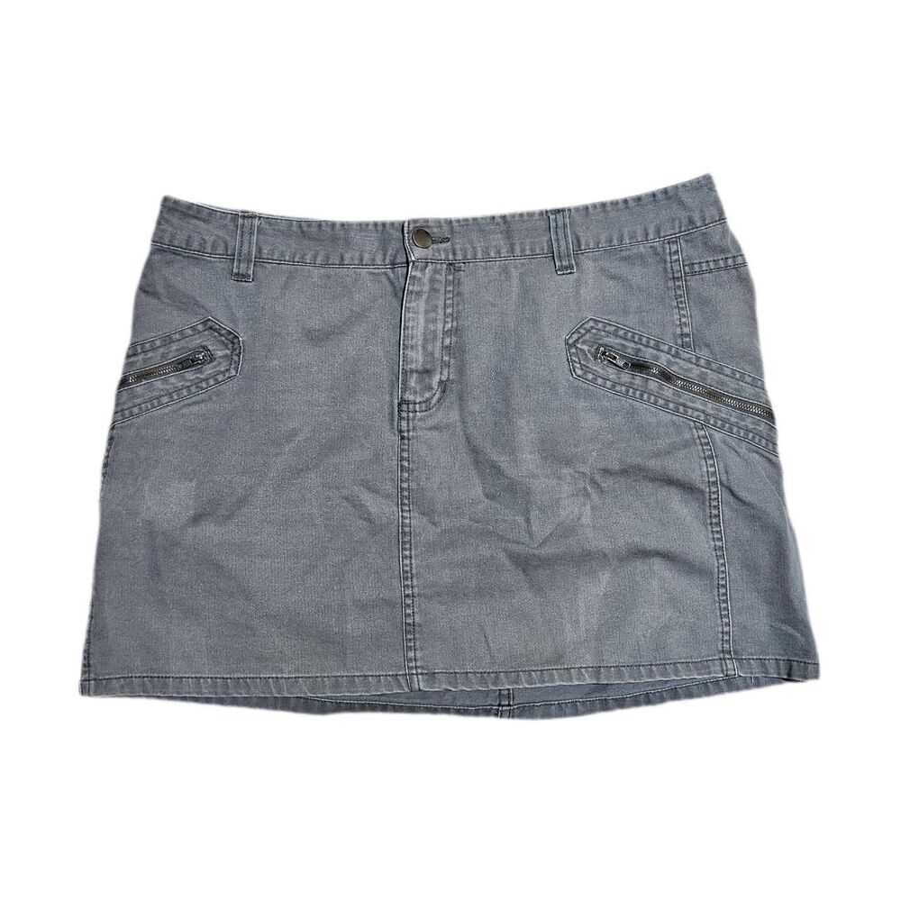 y2k grunge indie sleaze green mini skirt